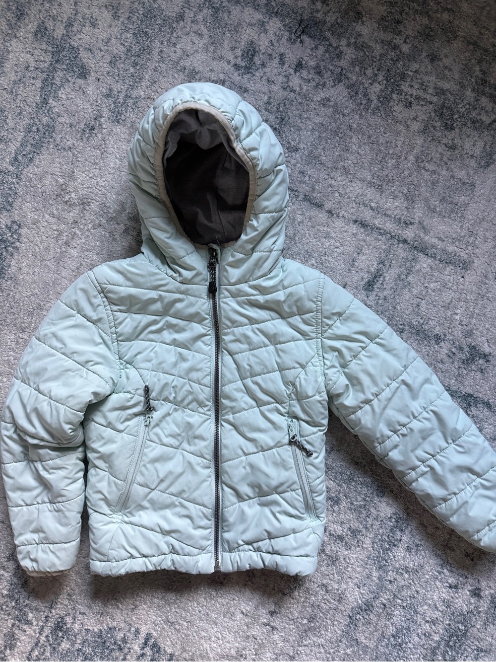 DSG Kids Light Blue Hooded Puffer Jacket